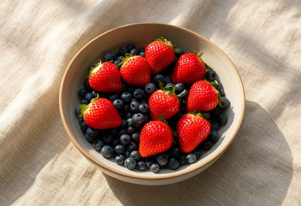 Frutos rojos variados